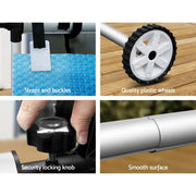 Aquabuddy Pool Cover Roller 4m Adjustable Swimming Pool Solar Blanket Reel PC-ROLLER-40
