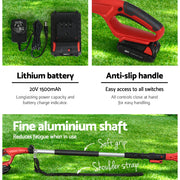 Giantz Chainsaw Cordless Pole Chain Saw 20V 8inch Pruner Battery 2.7m Long Reach PCAW-20V-N-SAW-RD