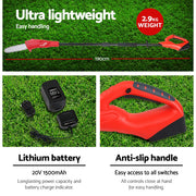 Giantz Chainsaw Trimmer Cordless Pole Chain Saw 8in 20V Battery 2.7m Reach PCAW-20V-SAWTM