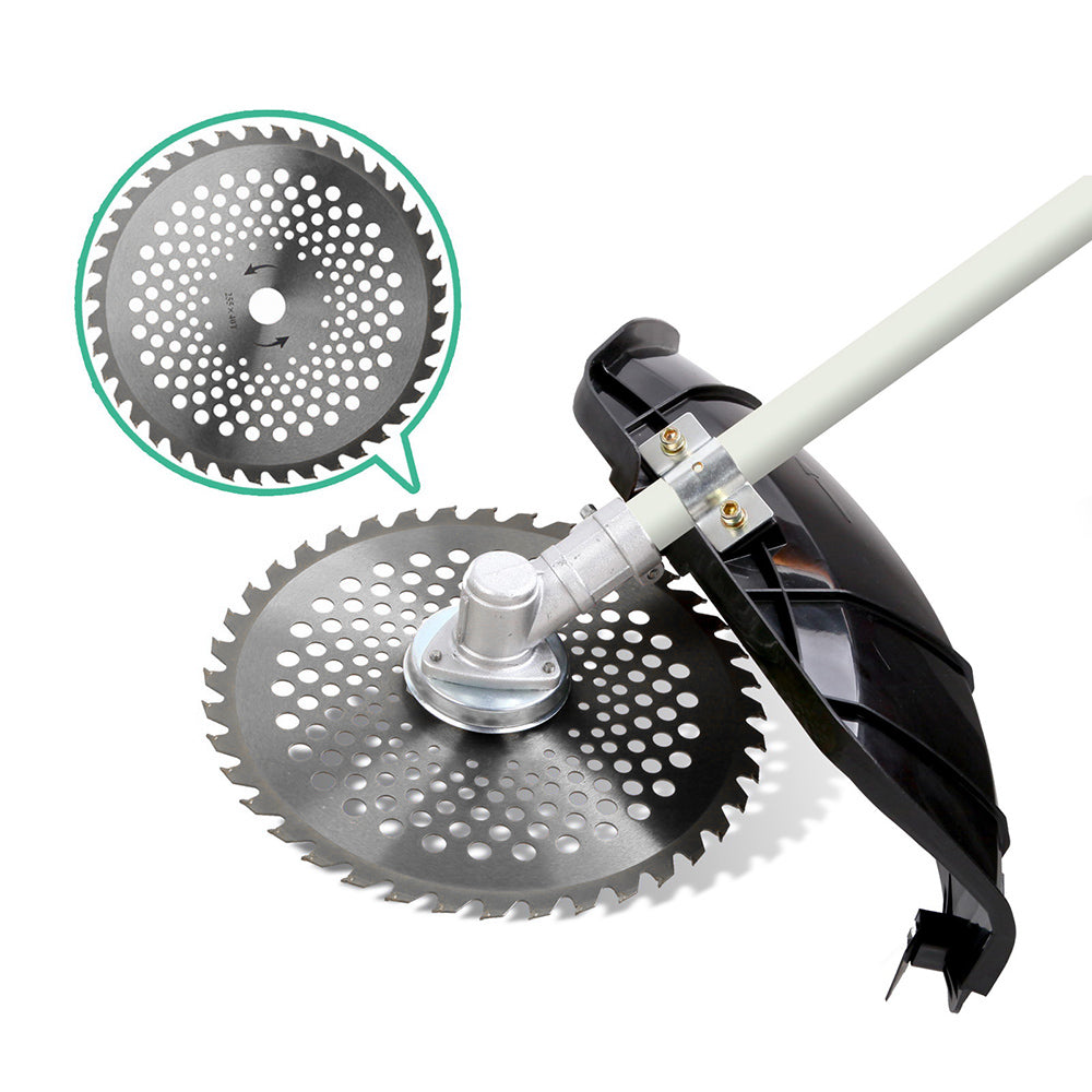 Giantz Pole Chainsaw 2 Stroke Petrol Tree Pruner Long Reach Saw 12 Inch Bar 9 In 1 PCAW-62CC-GSAW