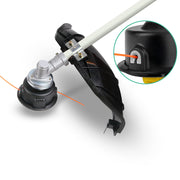 Giantz Pole Chainsaw 2 Stroke Petrol Tree Pruner Long Reach Saw 12 Inch Bar 9 In 1 PCAW-62CC-GSAW