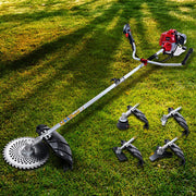 Giantz Pole Chainsaw Petrol Hedge Trimmer Tree Pruner 5 In 1 PCAW-65CC-BH-5IN1