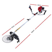 Giantz 2 Stroke Pole Chainsaw Petrol Hedge Trimmer Tree Pruner 7 In 1 PCAW-65CC-BH-GSAW