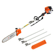 Giantz Pole 4 Stroke Chainsaw Petrol Tree Pruner Long Reach Saw 12 Inch Bar PCAW-FY-139-OG