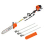 Giantz Pole 4 Stroke Chainsaw Petrol Tree Pruner Long Reach Saw 12 Inch Bar PCAW-FY-139-OG