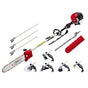 Giantz Pole Chainsaw 2 Stroke Petrol Hedge Trimmer Tree Pruner 7 In 1 PCAW-SIF-OG-TM