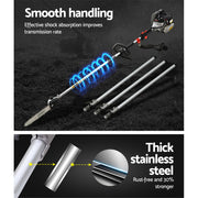 Giantz Pole Chainsaw Hedge Trimmer Brush Cutter Whipper Snipper 9 IN 1 MultiTool PCAW-SXFV-BK2C-GSAW