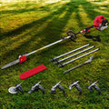 Giantz 65CC Pole Chainsaw Hedge Trimmer Brush Cutter Whipper Snipper 7-in-1 5.6m PCAW-SXFV-OR2C-TM-GSAW