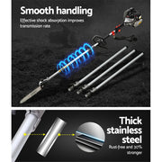 Giantz 63CC Pole Chainsaw 12in Chain Saw Petrol 5.6m Long Reach Black PCAW-SXTO-BK-2C