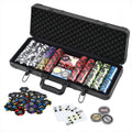 Poker Chip Set 500PC 14g Chips Casino Gambling Party Game Dice Cards PCS-RCO-500-14G