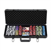 Poker Chip Set 500PC 14g Chips Casino Gambling Party Game Dice Cards PCS-RCO-500-14G