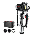Giantz Petrol Post Driver 38CC 4-Stroke Rammer Pile Star Picket Fence Hole Black PD-FF-4S-OR