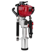 Giantz Petrol Post Driver 38CC 4-Stroke Rammer Pile Star Picket Fence Hole Drive Red PD-TE-4S-RD