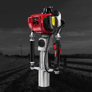 Giantz Petrol Post Driver 38CC 4-Stroke Rammer Pile Star Picket Fence Hole Drive Red PD-TE-4S-RD