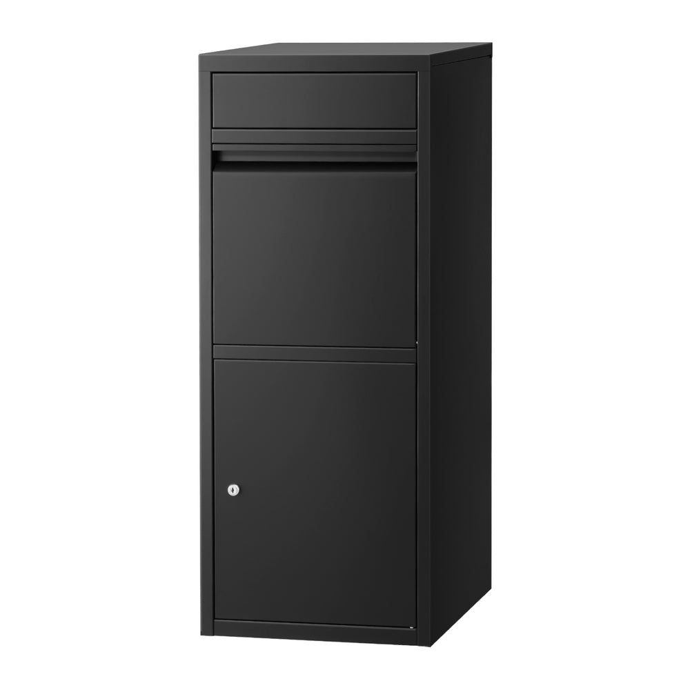 Gardeon Parcel Letterbox Drop Box Package Mailbox Black PDB-L-102-BK