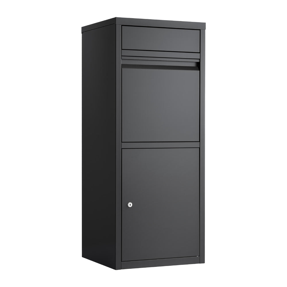 Gardeon Parcel Letterbox Drop Box Package Mailbox Black PDB-L-102-BK