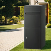 Gardeon Parcel Letterbox Drop Box Package Mailbox Black PDB-L-102-BK