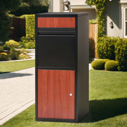 Gardeon Parcel Letterbox Drop Box Package Black PDB-L-102-WAL