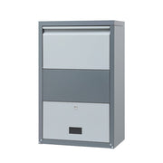Gardeon Parcel Letterbox Drop Box Package Grey PDB-S-75-GY