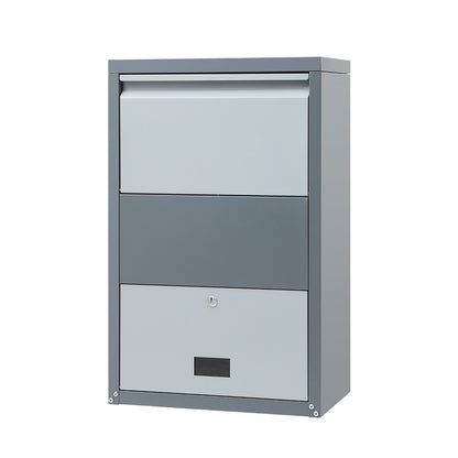 Gardeon Parcel Letterbox Drop Box Package Grey PDB-S-75-GY