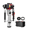 Giantz Petrol Post Driver 2-Stroke 32.7CC Rammer Pile Star Picket Fence Hole Red PDRIVER-FORT-2S-OR