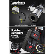 Giantz Petrol Post Driver 2-Stroke 32.7CC Rammer Pile Star Picket Fence Hole Red PDRIVER-FORT-2S-OR