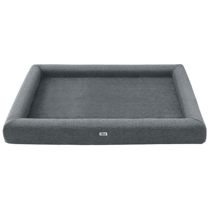 i.Pet Pet Bed Dog Cat Extra Large Calming Soft Sofa Cushion Egg Crate Washable Grey PET-BED-CUSHION-L115-GR