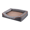 i.Pet Pet Bed Orthopedic Washable Dog Bed Plush Fleece Sofa Cushion Mat PET-BED-H30-XL120-GR