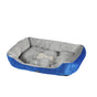 i.Pet Pet Bed Dog Cat Calming Soft Mat Sleeping Comfy Plush Cave Washable Blue PET-BED-M70-BL
