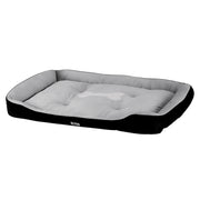 i.Pet Pet Bed Dog Bed Soft PP Cotton Mat Sleeping Comfy Cushion Washable Extra Large PET-BED-XL120-BKGR