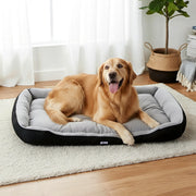 i.Pet Pet Bed Dog Bed Soft PP Cotton Mat Sleeping Comfy Cushion Washable Extra Large PET-BED-XL120-BKGR