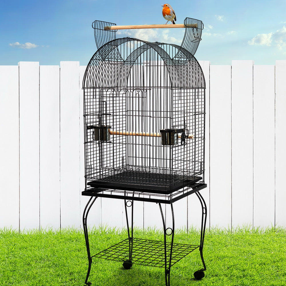 i.Pet Bird Cage 150cm Large Aviary PET-BIRDCAGE-A100-BK