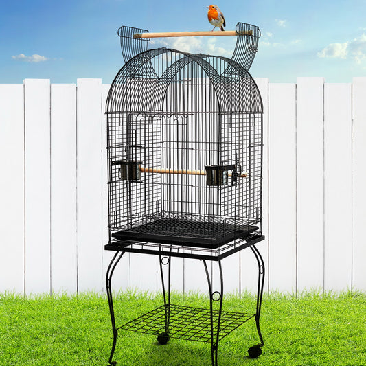 i.Pet Bird Cage 150cm Large Aviary PET-BIRDCAGE-A100-BK