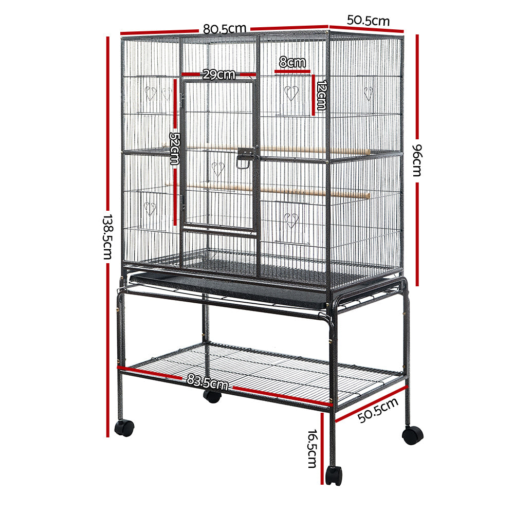 i.Pet Bird Cage 138cm Large Aviary PET-BIRDCAGE-B029T