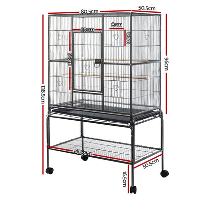 i.Pet Bird Cage 138cm Large Aviary PET-BIRDCAGE-B029T