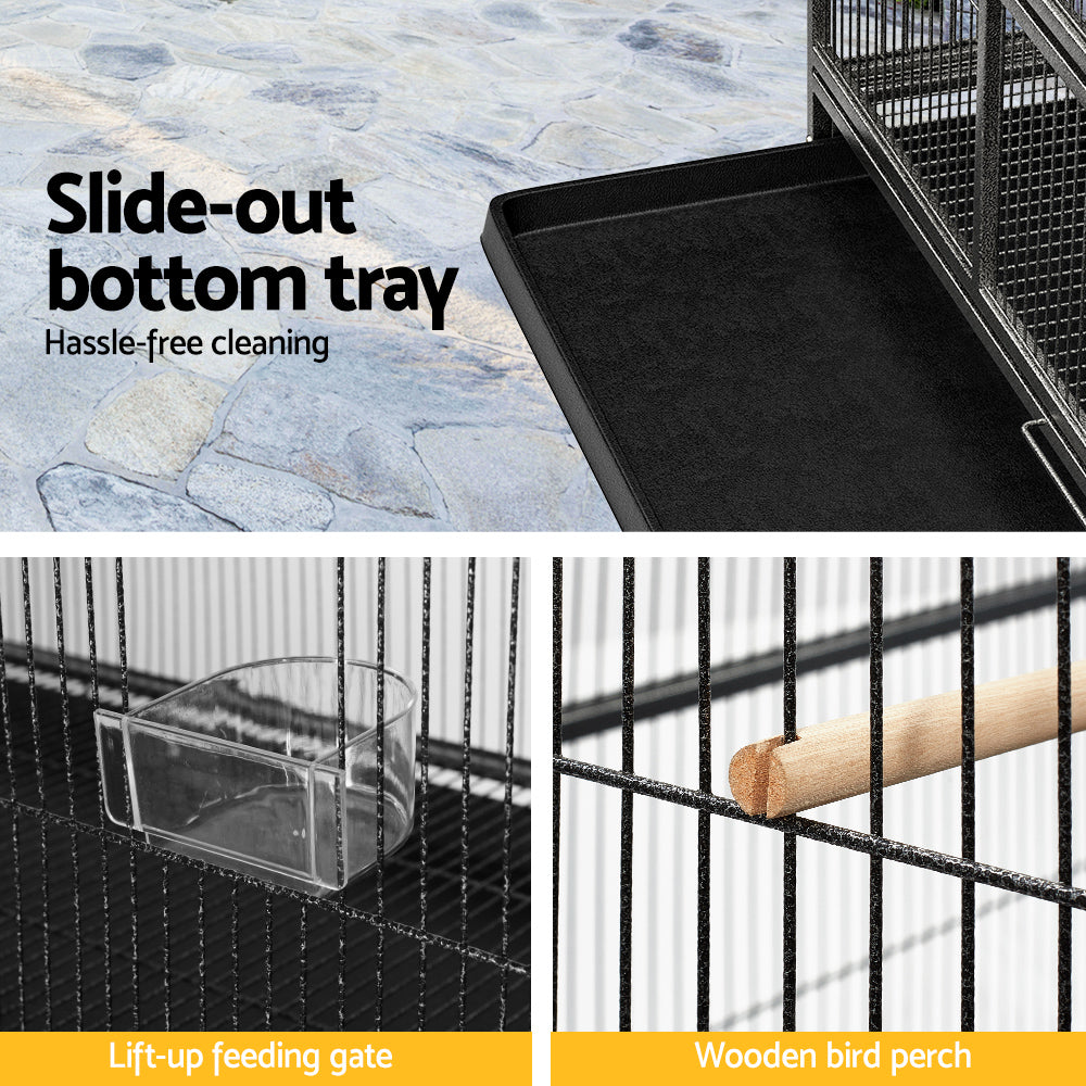 i.Pet Bird Cage 138cm Large Aviary PET-BIRDCAGE-B029T