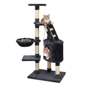 i.Pet Cat Tree 120cm Tower Scratching Post Scratcher Wood Condo House Bed Toys PET-CAT-402-GR