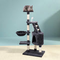 i.Pet Cat Tree 120cm Tower Scratching Post Scratcher Wood Condo House Bed Toys PET-CAT-402-GR