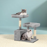 i.Pet Cat Tree 69cm Scratching Post Tower Scratcher Wood Condo House Bed Trees PET-CAT-APS019-GR