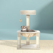 i.Pet Cat Tree 69cm Scratching Post Tower Scratcher Wood Condo Toys House Bed PET-CAT-APS02-BE
