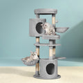 i.Pet Cat Tree 123cm Tower Scratching Post Scratcher Wood Condo House Bed Toys PET-CAT-APS020-GR