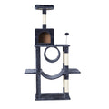 i.Pet Cat Tree 151cm Tower Scratching Post Scratcher Wood Condo House Bed Trees PET-CAT-APS04-GR