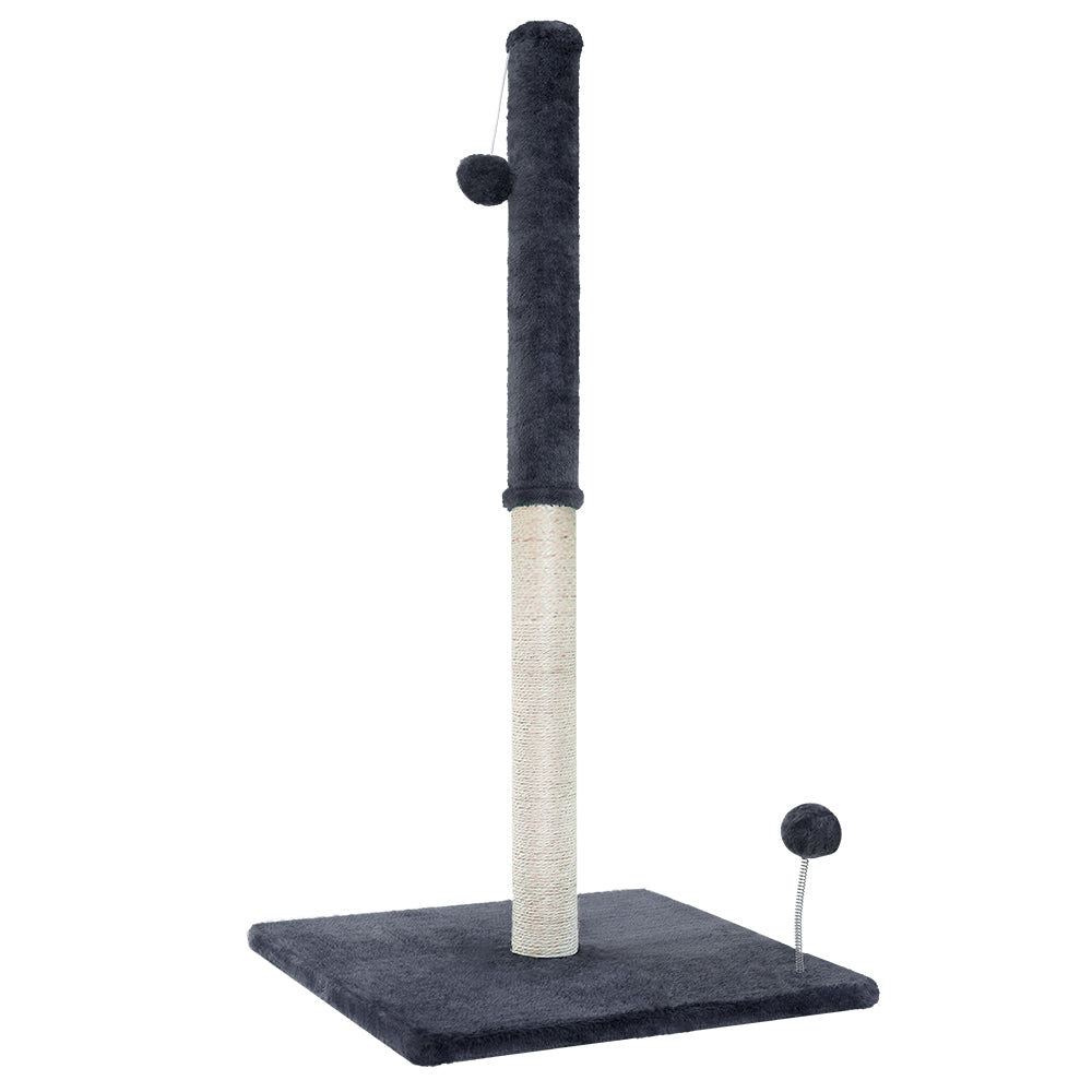 i.Pet Cat Tree 105cm Scratching Post Scratcher Tower Condo House Hanging toys Grey PET-CAT-FL016-2-GR