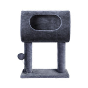 i.Pet Cat Tree 53cm Scratching Post Tower Scratcher Wood Condo House Trees Grey PET-CAT-FL019-1-GR