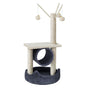 i.Pet Cat Tree 76cm Scratching Post Tower Scratcher Condo House Hanging toys PET-CAT-FL024-GR