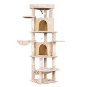 i.Pet Cat Tree Tower 167cm Large Scratching Post Furniture Scratcher House Beige PET-CAT-L167-BG