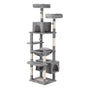 i.Pet Cat Tree 184cm Tower Scratching Post Trees Scratcher Condo House Light Grey PET-CAT-L184-LTGR