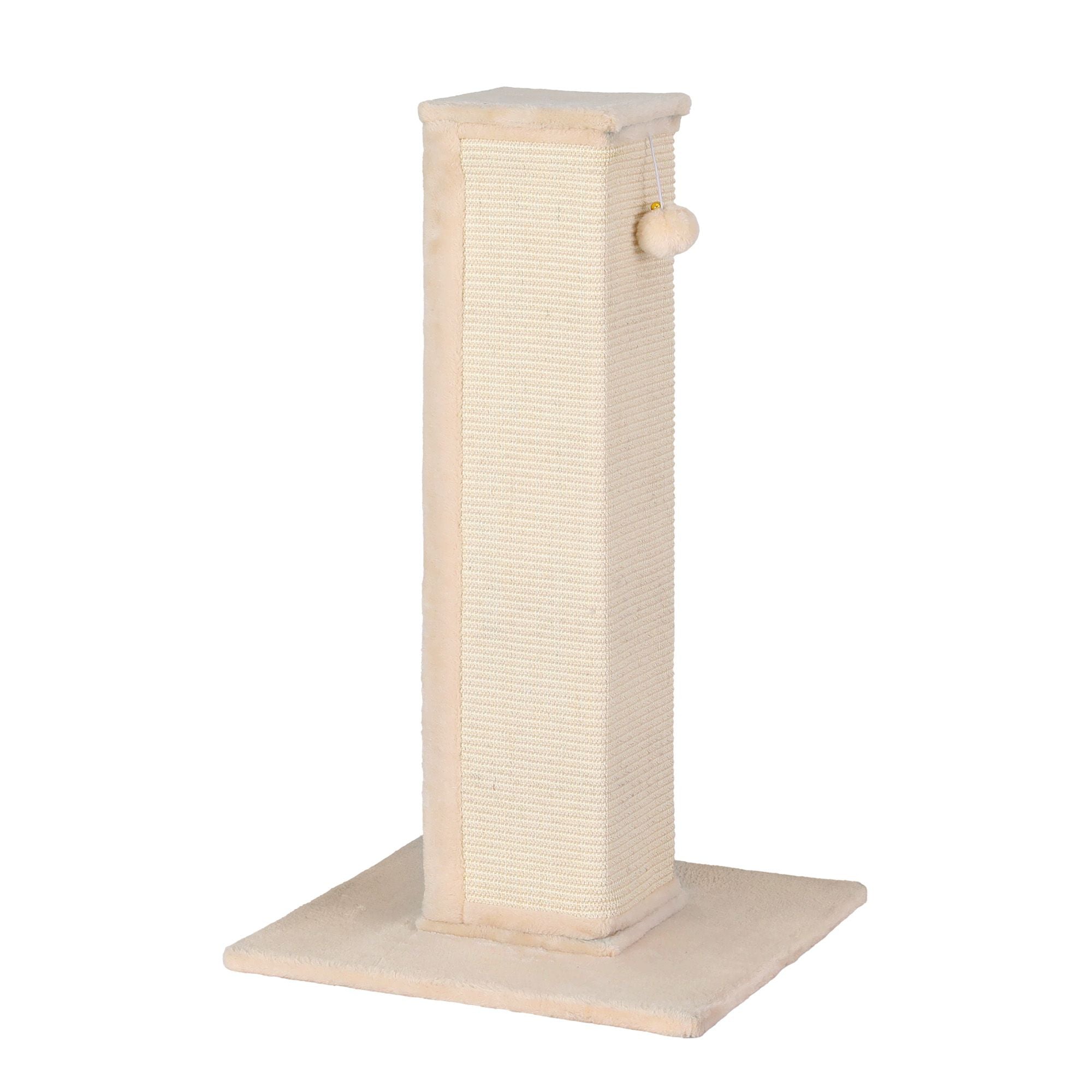 i.Pet Cat Tree 89cm Scratching Post Tower Scratcher Wood Condo Bed House Trees Beige PET-CAT-PO-L-BE