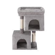 i.Pet Cat Tree 67cm Tower Scratching Post Trees Scratcher Condo House Light Grey PET-CAT-S67-LTGR