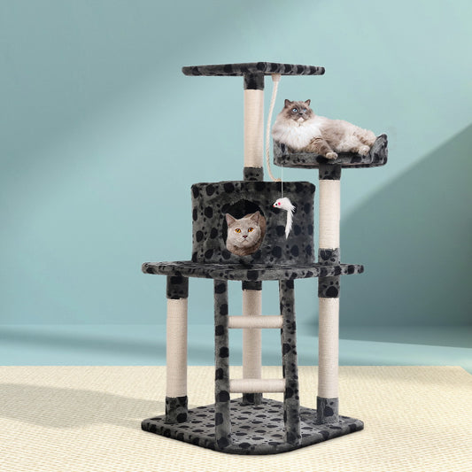 i.Pet Cat Tree 120cm Tower Scratching Post Scratcher Trees Bed Wood Condo Toys Bed PET-CAT-TREE-GIANT